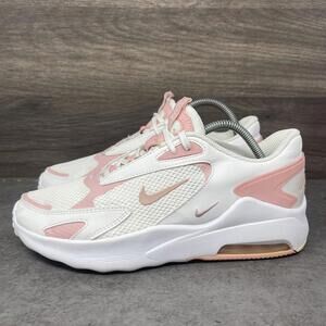 Nike Air Max Bolt Sneakers Womens Size 8 White Pink Running Shoes CU4152-106